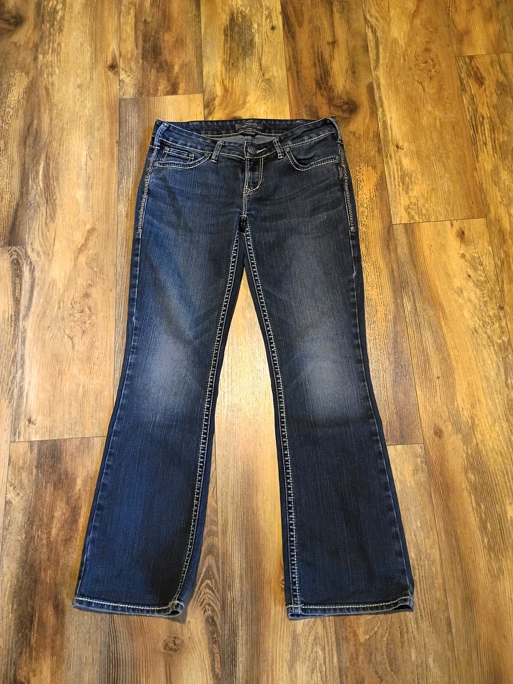 Silver Jeans Dark Blue Bootcut Women's Jeans